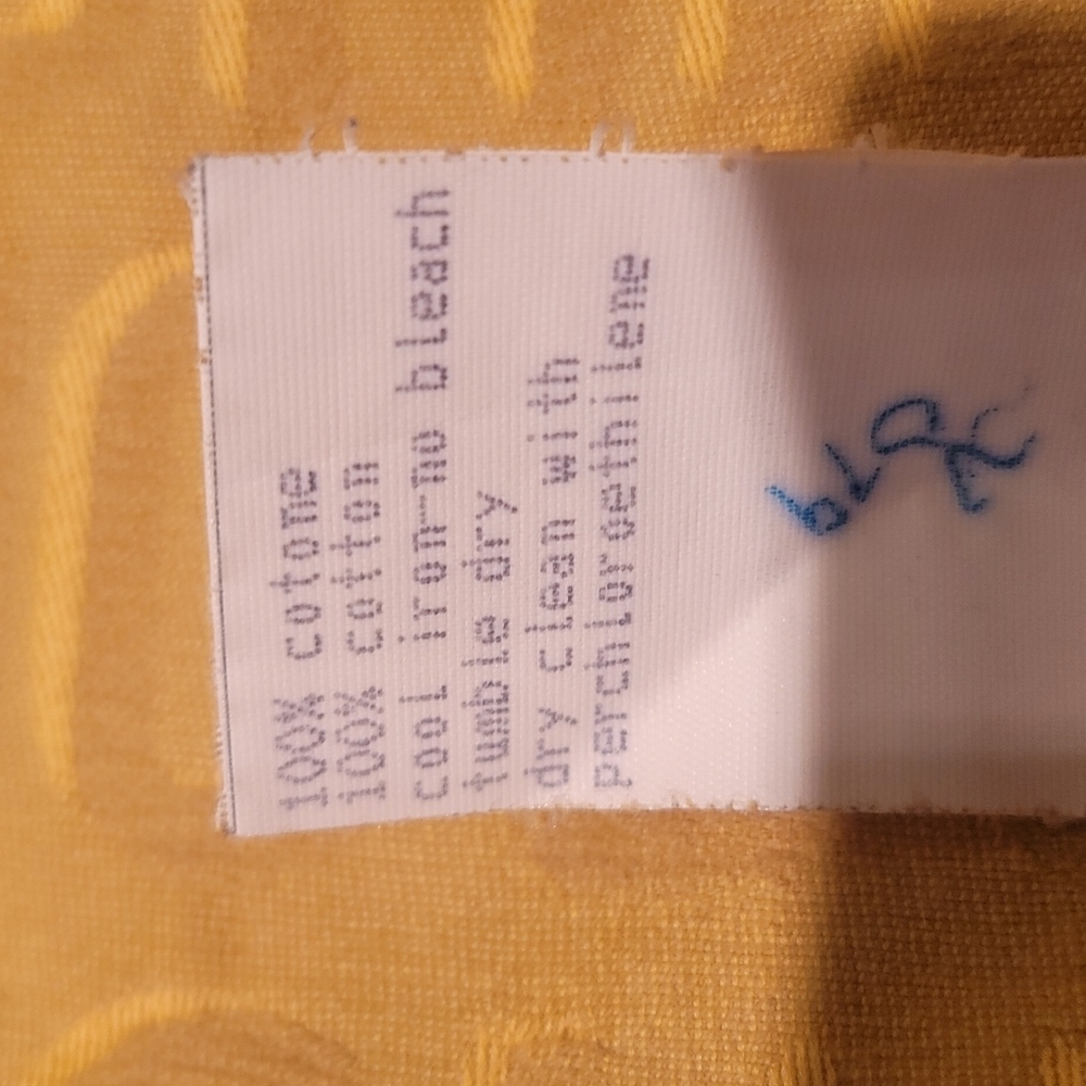 Men's Moschino jeans logo vest in mustard yellow/gold size 38 - Picture 10 of 10